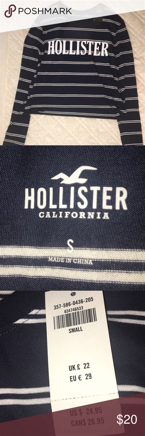 hollister crop tops long sleeve.